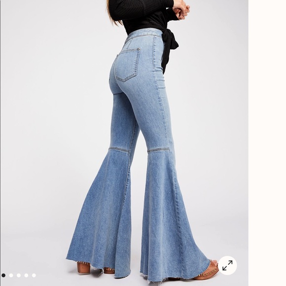 Free People Denim - Free People Just Float On Flare Jeans